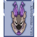 Natural Lilac Prismhawk Roamkin Card