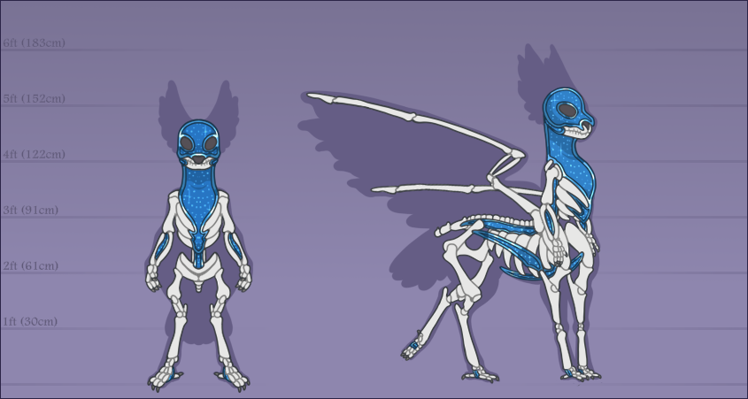 Quillian Astrali Skeletal Reference